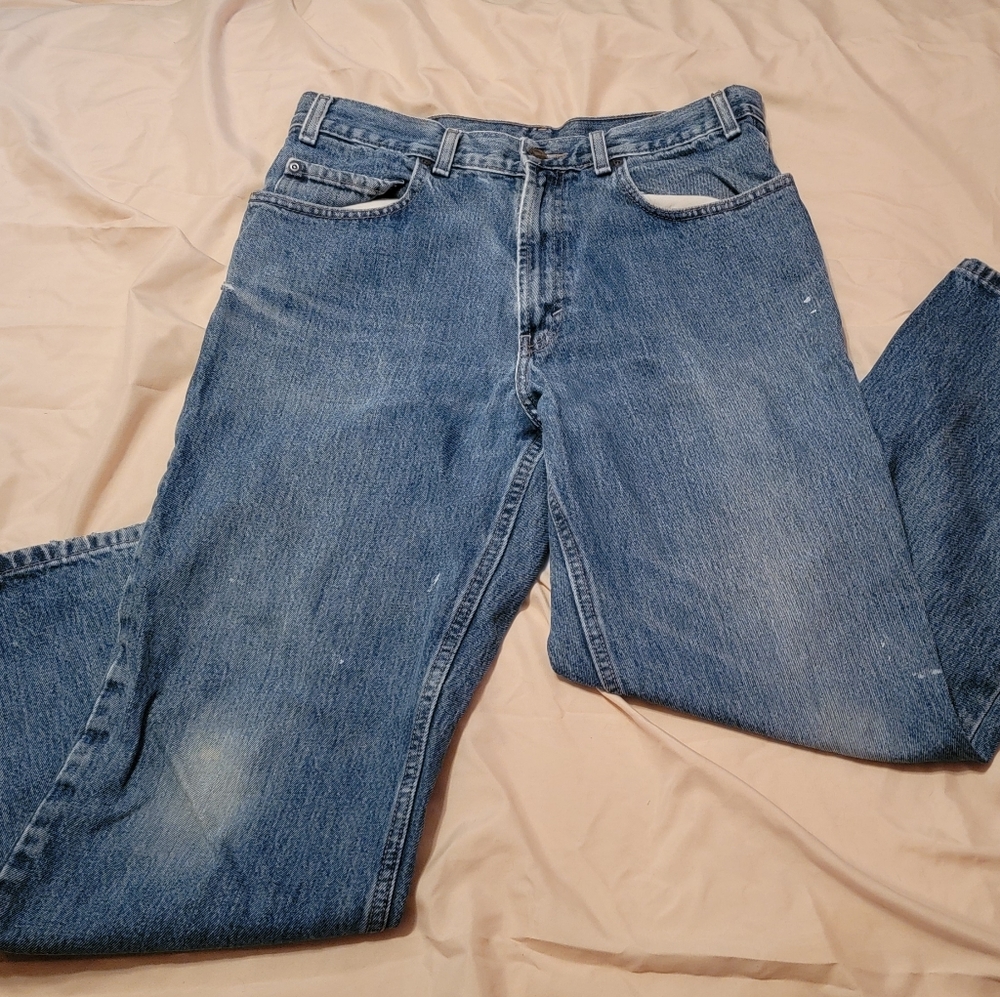 Pre-worn Mens Kirkland Blue Jeans 34x30